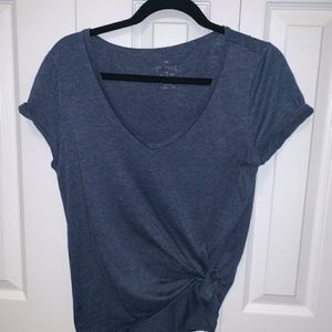 Blue American Eagle Favorite T Tshirt